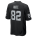 Cody White Las Vegas Raiders Nike Team Game Jersey Black