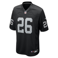Darien Porter Las Vegas Raiders Nike Team Game Jersey Black