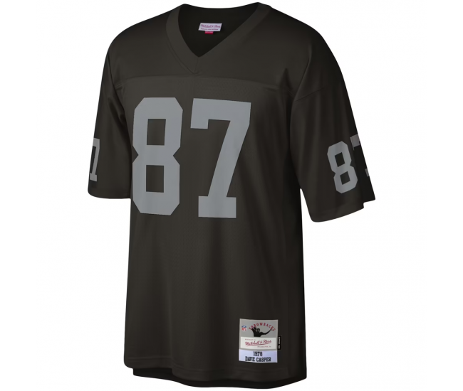 Dave Casper Las Vegas Raiders Mitchell & Ness Legacy Replica Jersey Black