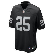 Decamerion Richardson Las Vegas Raiders Nike Team Game Jersey Black Decamerion Richardson Las Vegas Raiders Nike Team Game Jersey Black