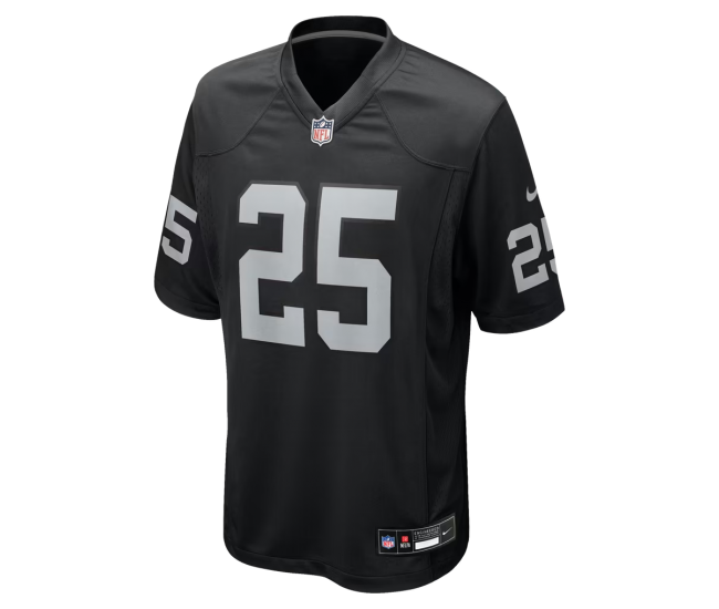 Decamerion Richardson Las Vegas Raiders Nike Team Game Jersey Black