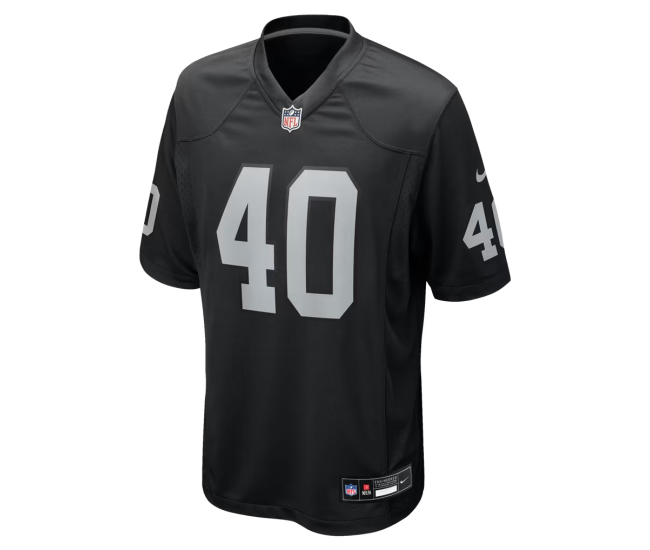 Devin Lafayette Las Vegas Raiders Nike Team Game Jersey Black