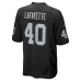 Devin Lafayette Las Vegas Raiders Nike Team Game Jersey Black