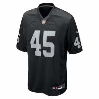 Devin White Las Vegas Raiders Nike Team Game Jersey Black