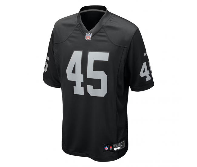 Devin White Las Vegas Raiders Nike Team Game Jersey Black