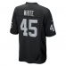 Devin White Las Vegas Raiders Nike Team Game Jersey Black
