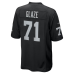 DJ Glaze Las Vegas Raiders Nike Team Game Jersey Black