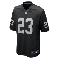 Dylan Laube Las Vegas Raiders Nike Team Game Jersey Black