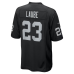 Dylan Laube Las Vegas Raiders Nike Team Game Jersey Black