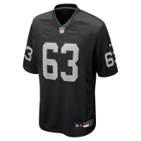 Gene Upshaw Las Vegas Raiders Nike Game Retired Player Jersey Black