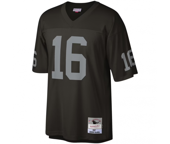 George Blanda Las Vegas Raiders Mitchell & Ness Legacy Replica Jersey Black