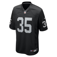 Hezekiah Masses Las Vegas Raiders Nike Team Game Jersey Black
