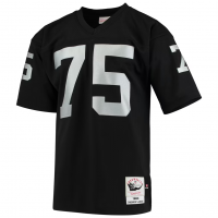 Howie Long Las Vegas Raiders 1983 Mitchell & Ness Authentic Throwback Retired Player Jersey Black