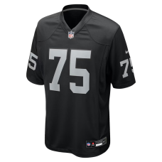 Howie Long Las Vegas Raiders Nike Game Retired Player Jersey Black Howie Long Las Vegas Raiders Nike Game Retired Player Jersey Black