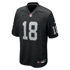 Jack Bech Las Vegas Raiders Nike Team Game Jersey Black Jack Bech Las Vegas Raiders Nike Team Game Jersey Black