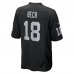 Jack Bech Las Vegas Raiders Nike Team Game Jersey Black
