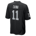 Jeremy Chinn Las Vegas Raiders Nike Team Game Jersey Black