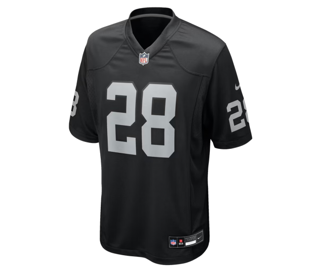 Jermod McCoy Las Vegas Raiders Nike Team Game Jersey Black