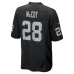Jermod McCoy Las Vegas Raiders Nike Team Game Jersey Black