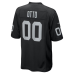 Jim Otto Las Vegas Raiders Nike Game Retired Player Jersey Black