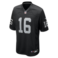 Jim Plunkett Las Vegas Raiders Nike Game Retired Player Jersey Black