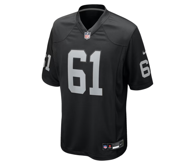 Jordan Meredith Las Vegas Raiders Nike Game Player Jersey Black