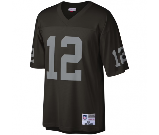 Ken Stabler Las Vegas Raiders Mitchell & Ness Legacy Replica Jersey Black