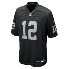 Ken Stabler Las Vegas Raiders Nike Game Retired Player Jersey Black Ken Stabler Las Vegas Raiders Nike Game Retired Player Jersey Black