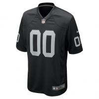 Las Vegas Raiders Nike Custom Game Jersey Black