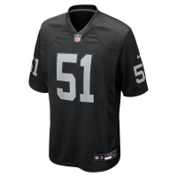 Malcolm Koonce Las Vegas Raiders Nike Game Jersey Black