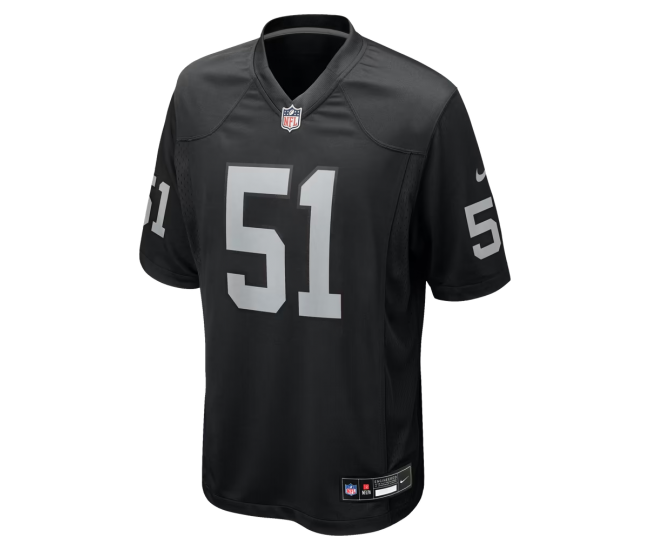 Malcolm Koonce Las Vegas Raiders Nike Game Jersey Black
