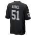 Malcolm Koonce Las Vegas Raiders Nike Game Jersey Black