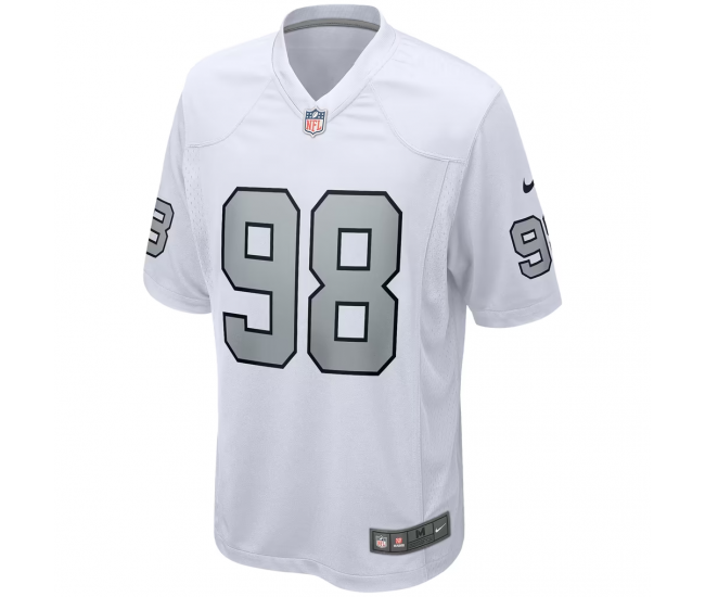 Maxx Crosby Las Vegas Raiders Nike Alternate Game Jersey White