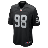 Maxx Crosby Las Vegas Raiders Nike Game Jersey Black