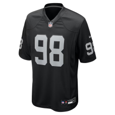 Maxx Crosby Las Vegas Raiders Nike Game Jersey Black Maxx Crosby Las Vegas Raiders Nike Game Jersey Black