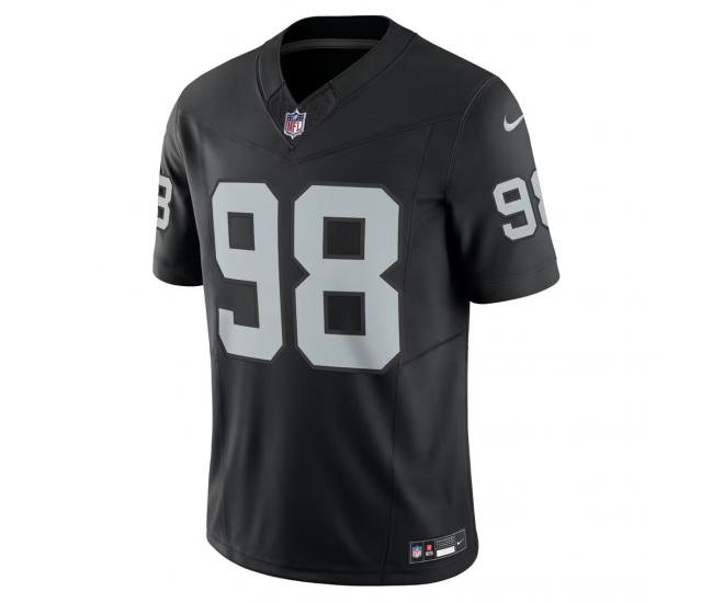 Maxx Crosby Las Vegas Raiders Nike Vapor F.U.S.E. Limited Jersey Black