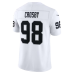 Maxx Crosby Las Vegas Raiders Nike Vapor F.U.S.E. Stitched Limited Jersey White