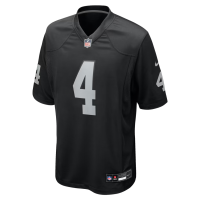 Mike Washington Jr. Las Vegas Raiders Nike Team Game Jersey Black