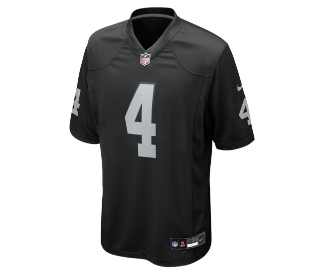 Mike Washington Jr. Las Vegas Raiders Nike Team Game Jersey Black