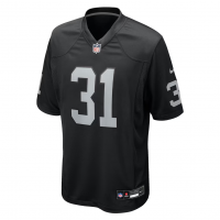 Raheem Mostert Las Vegas Raiders Nike Team Game Jersey Black