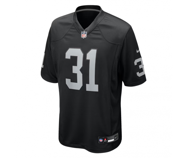 Raheem Mostert Las Vegas Raiders Nike Team Game Jersey Black