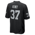 Roman Hemby Las Vegas Raiders Nike Team Game Jersey Black