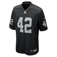 Ronnie Lott Las Vegas Raiders Nike Game Retired Player Jersey Black