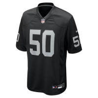 Segun Olubi Las Vegas Raiders Nike Team Game Jersey Black