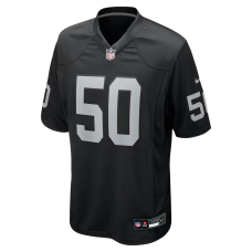 Segun Olubi Las Vegas Raiders Nike Team Game Jersey Black Segun Olubi Las Vegas Raiders Nike Team Game Jersey Black