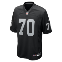 Spencer Burford Las Vegas Raiders Nike Team Game Jersey Black