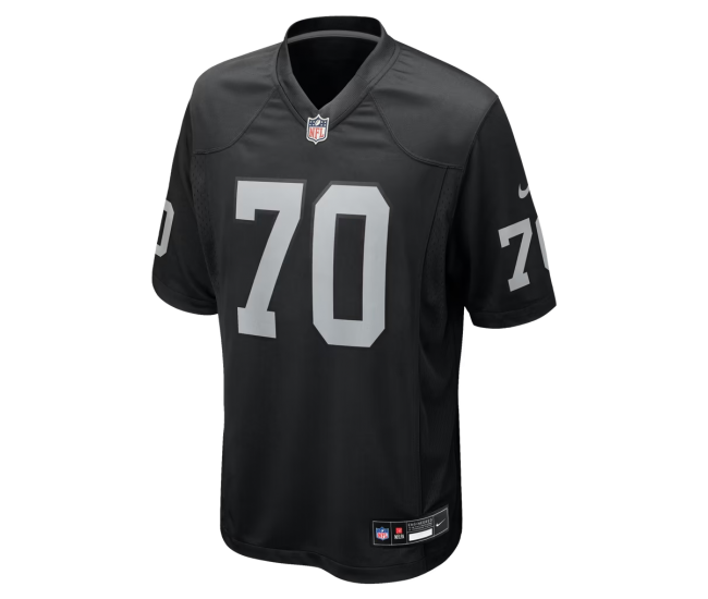 Spencer Burford Las Vegas Raiders Nike Team Game Jersey Black
