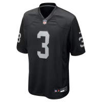 Taron Johnson Las Vegas Raiders Nike Team Game Jersey Black
