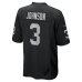Taron Johnson Las Vegas Raiders Nike Team Game Jersey Black