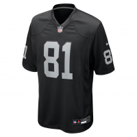 Tim Brown Las Vegas Raiders Nike Game Retired Player Jersey Black